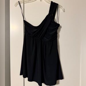 Express Black One-Shoulder Camisole